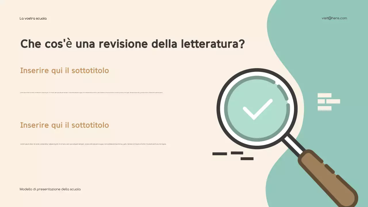 Presentazione didattica Beige Classic