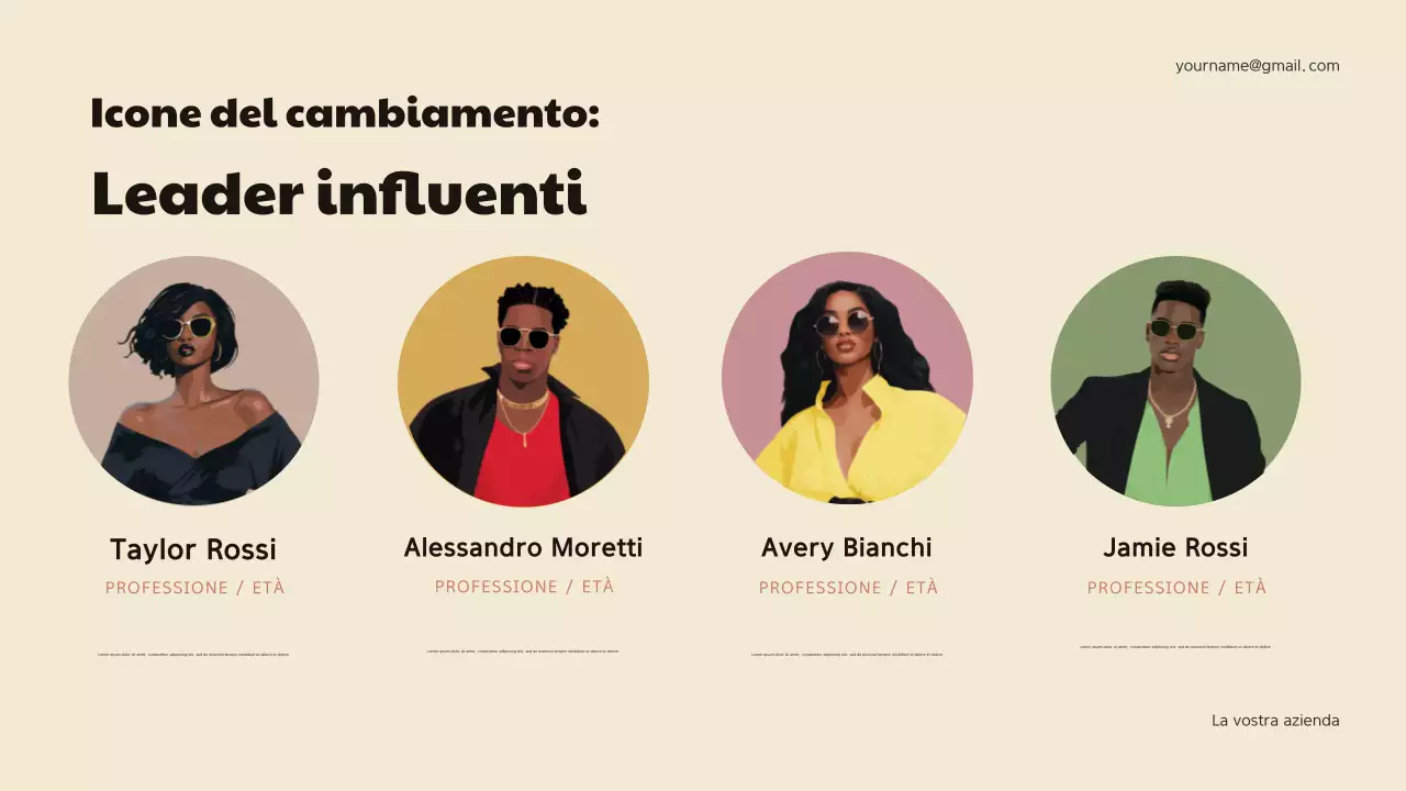 Presentazione dell'annuncio della storia geometrica dei Maroon