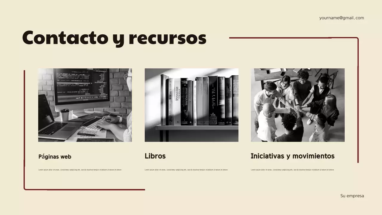 Presentación del anuncio de la historia geométrica de Maroon