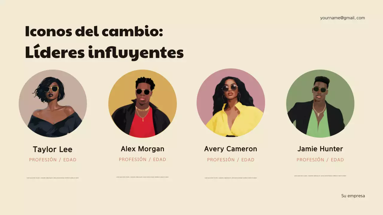 Presentación del anuncio de la historia geométrica de Maroon