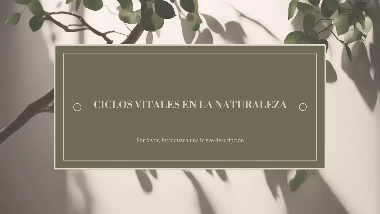 Presentación de la Guía de Naturaleza Minimalista de Sage