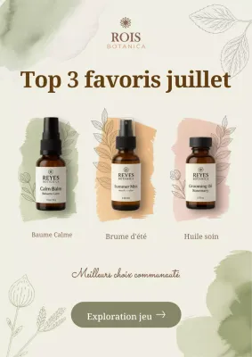 Promotion des soins de la peau botaniques beiges