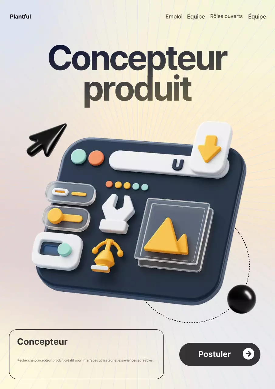 Recrutement de concepteurs de style 3D