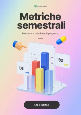 Rapporto sulle metriche di stile 3D arcobaleno