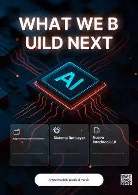 Annuncio della Roadmap dell'IA futuristica nera