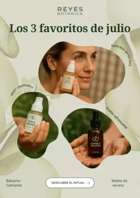 Promoción de productos botánicos ecológicos para el cuidado de la piel