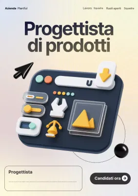 Ricerca di designer di stile 3D