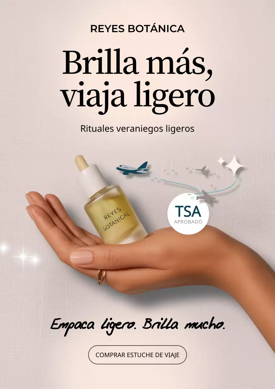 Promoción de cuidado de la piel moderno beige