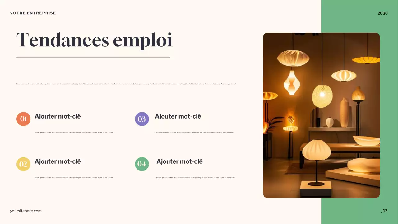 Présentation de l'annonce des rêves minimalistes d'Orange