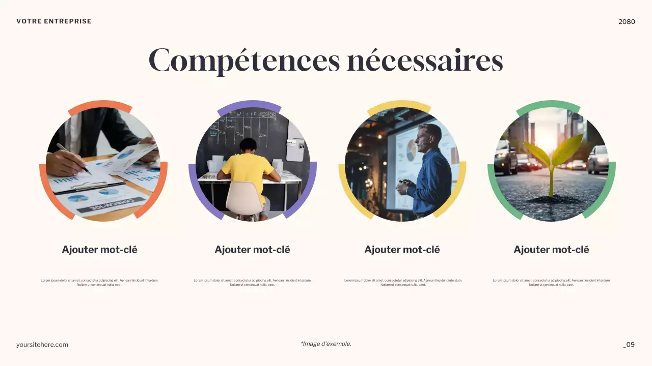 Présentation de l'annonce des rêves minimalistes d'Orange