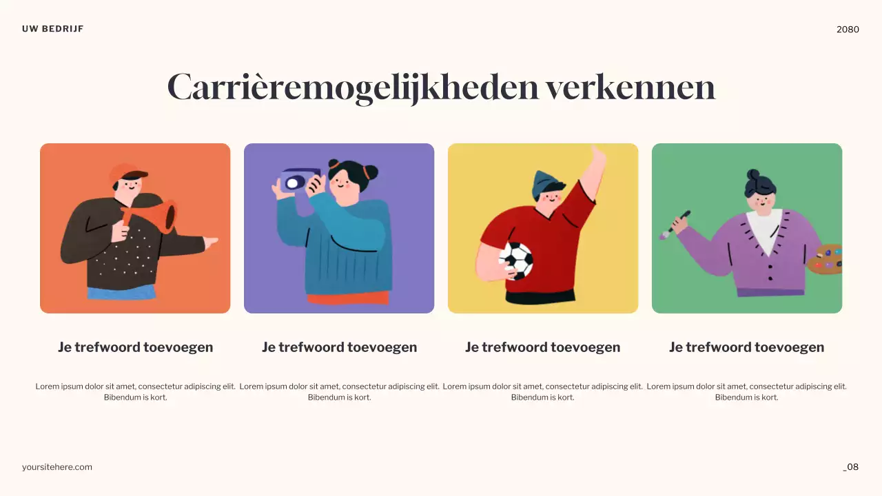 Orange Minimal Dreams aankondigingspresentatie