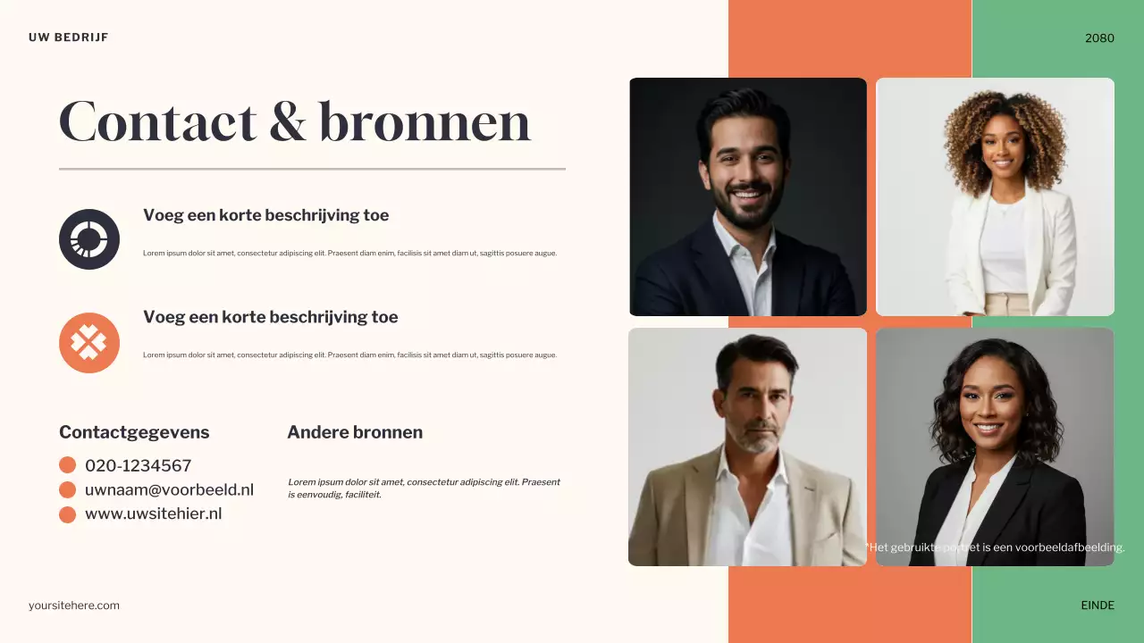 Orange Minimal Dreams aankondigingspresentatie