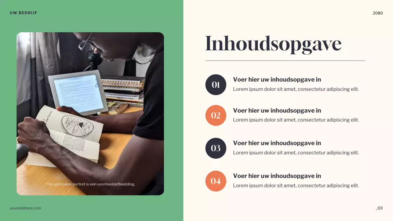 Orange Minimal Dreams aankondigingspresentatie