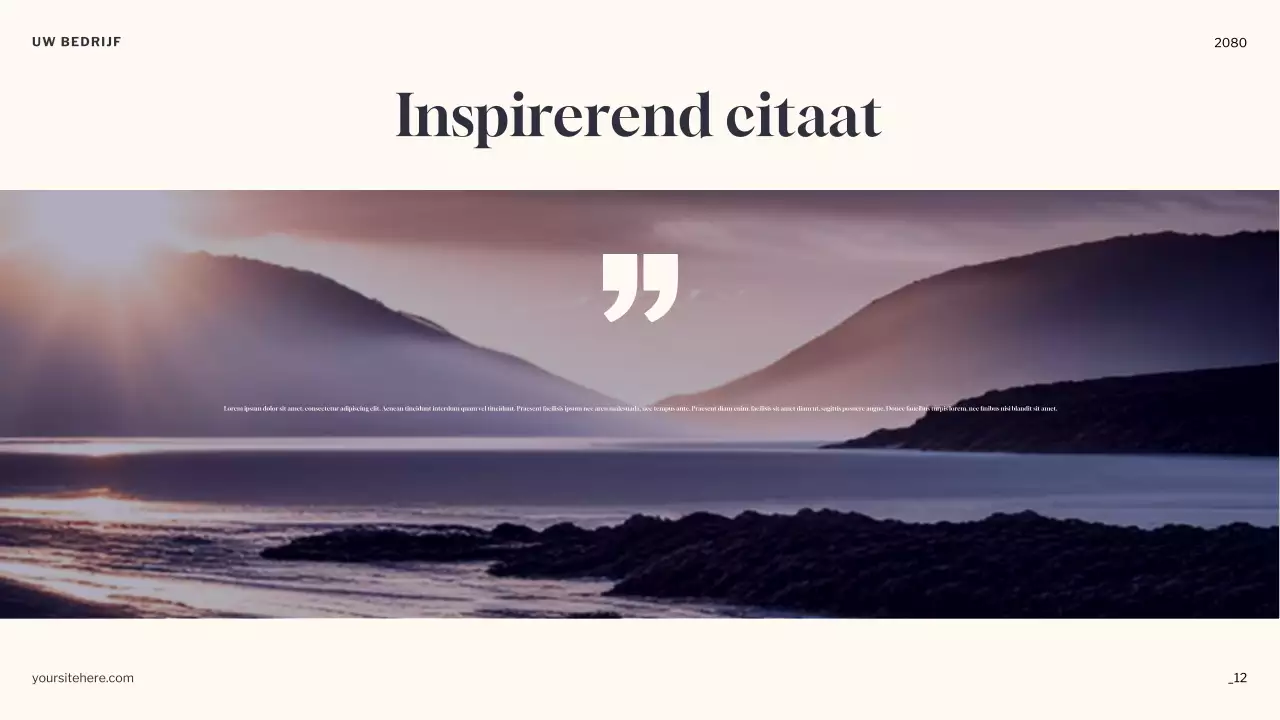 Orange Minimal Dreams aankondigingspresentatie