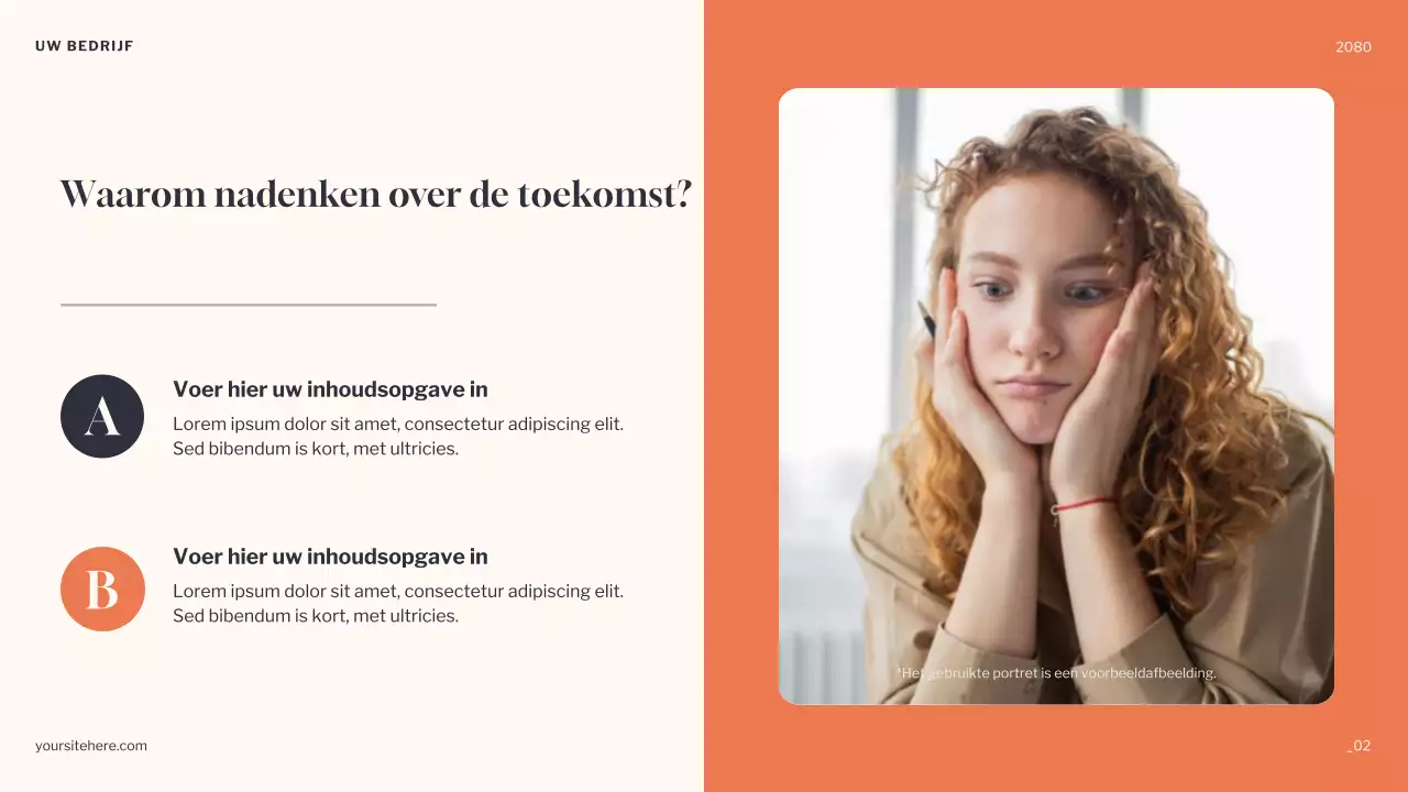 Orange Minimal Dreams aankondigingspresentatie