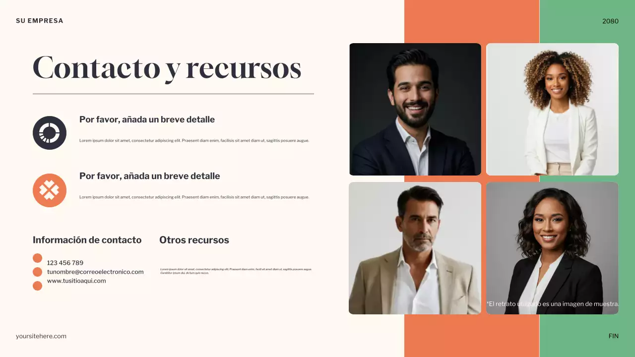 Presentación del anuncio de Orange Minimal Dreams