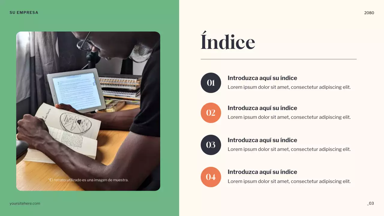 Presentación del anuncio de Orange Minimal Dreams