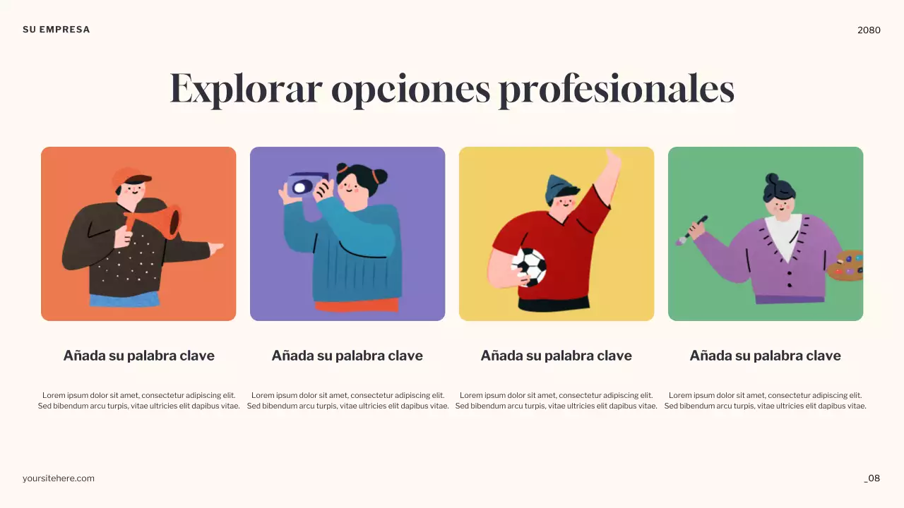 Presentación del anuncio de Orange Minimal Dreams