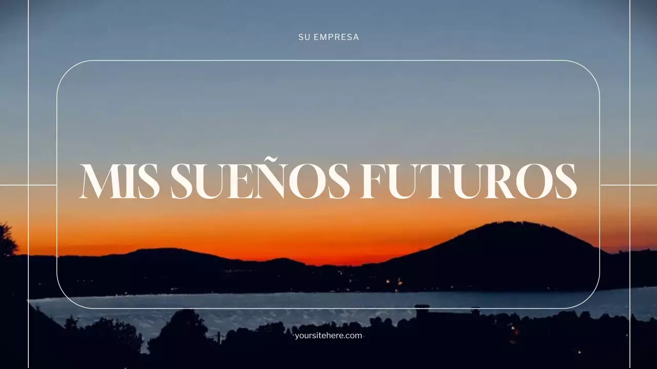 Presentación del anuncio de Orange Minimal Dreams