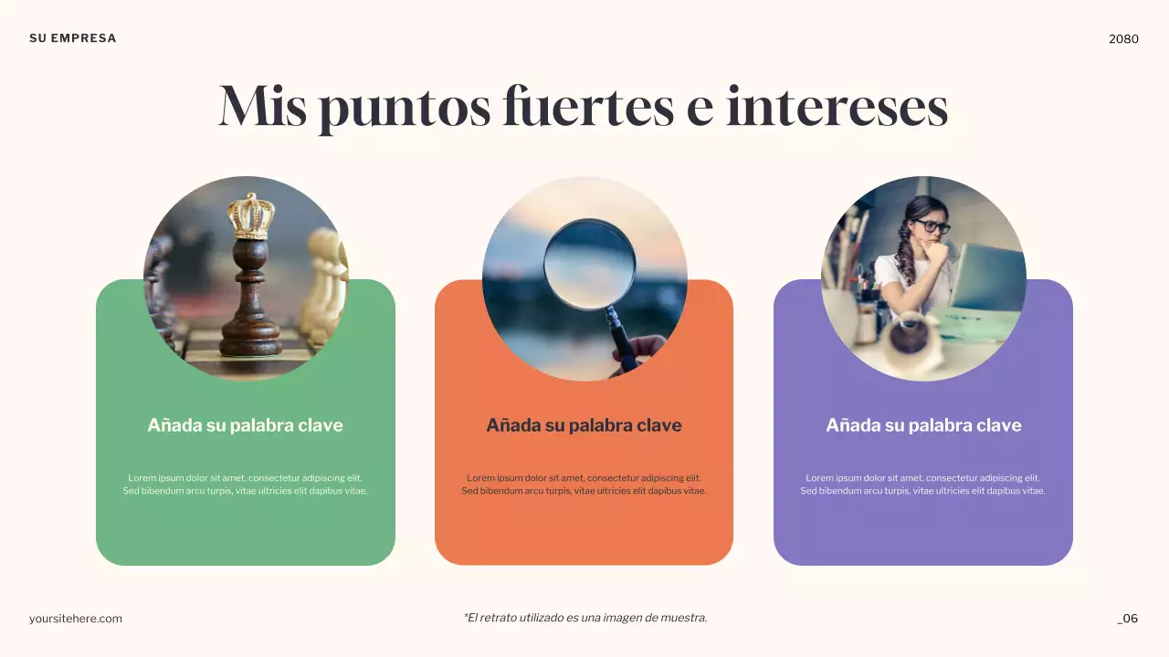 Presentación del anuncio de Orange Minimal Dreams