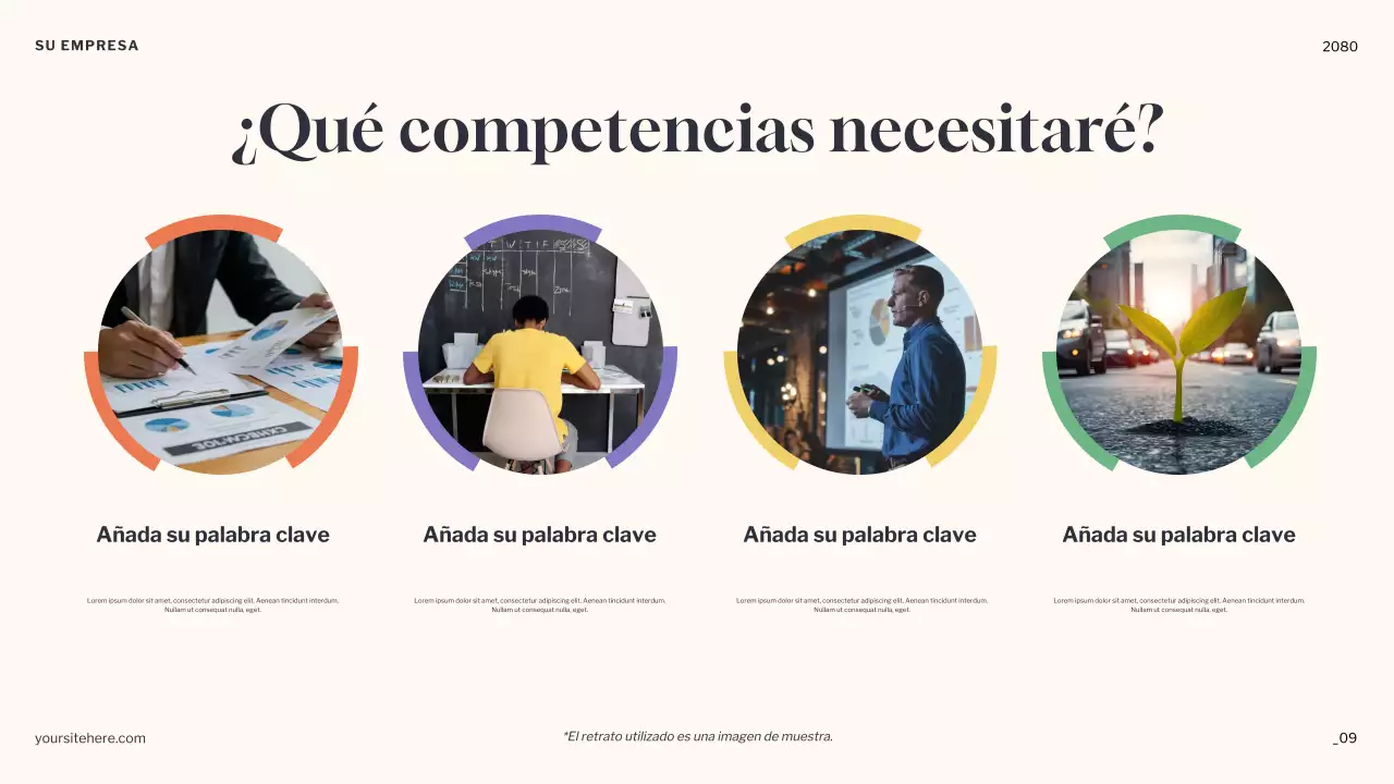 Presentación del anuncio de Orange Minimal Dreams