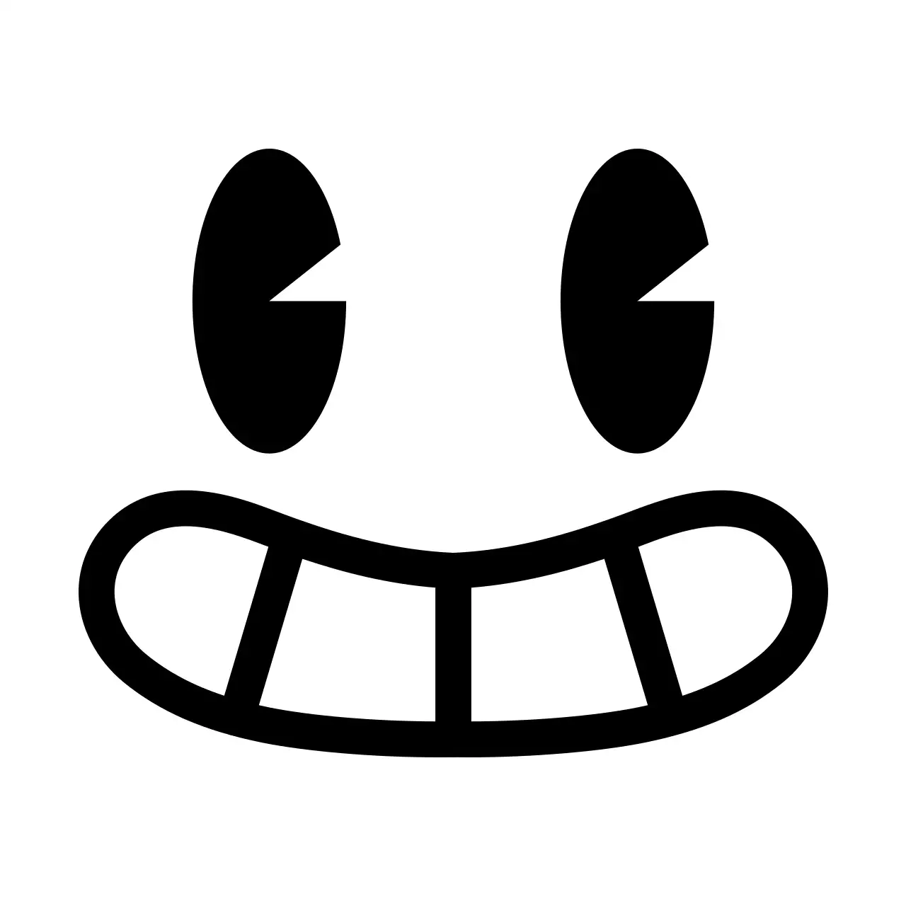 검정 심플 음악 로고