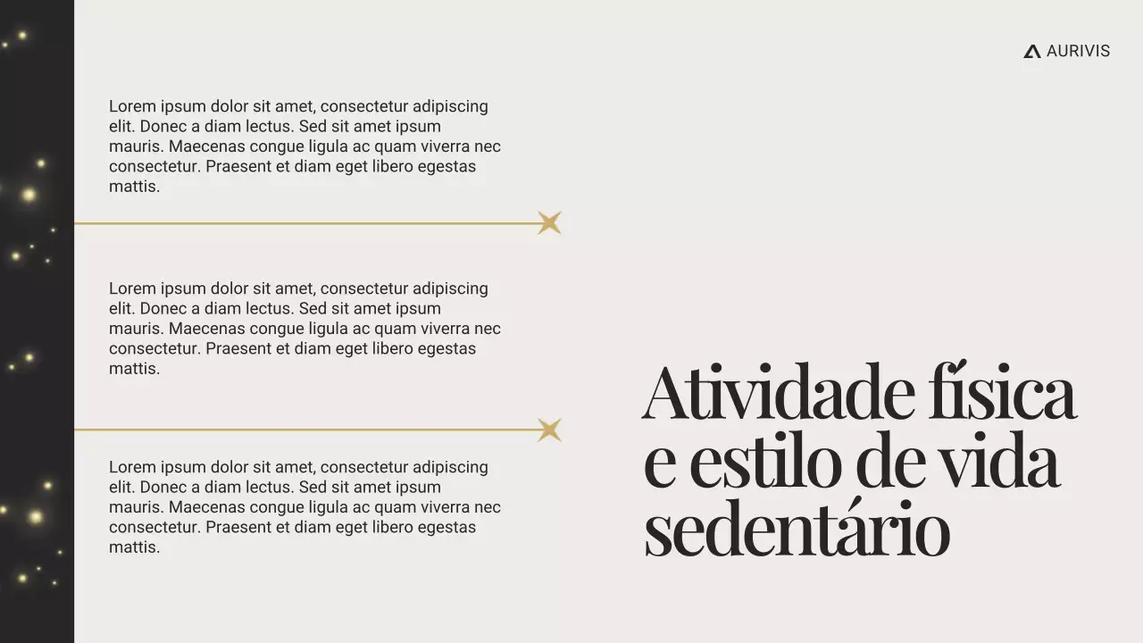 Apresentação de Gestão de RH Moderna em Preto