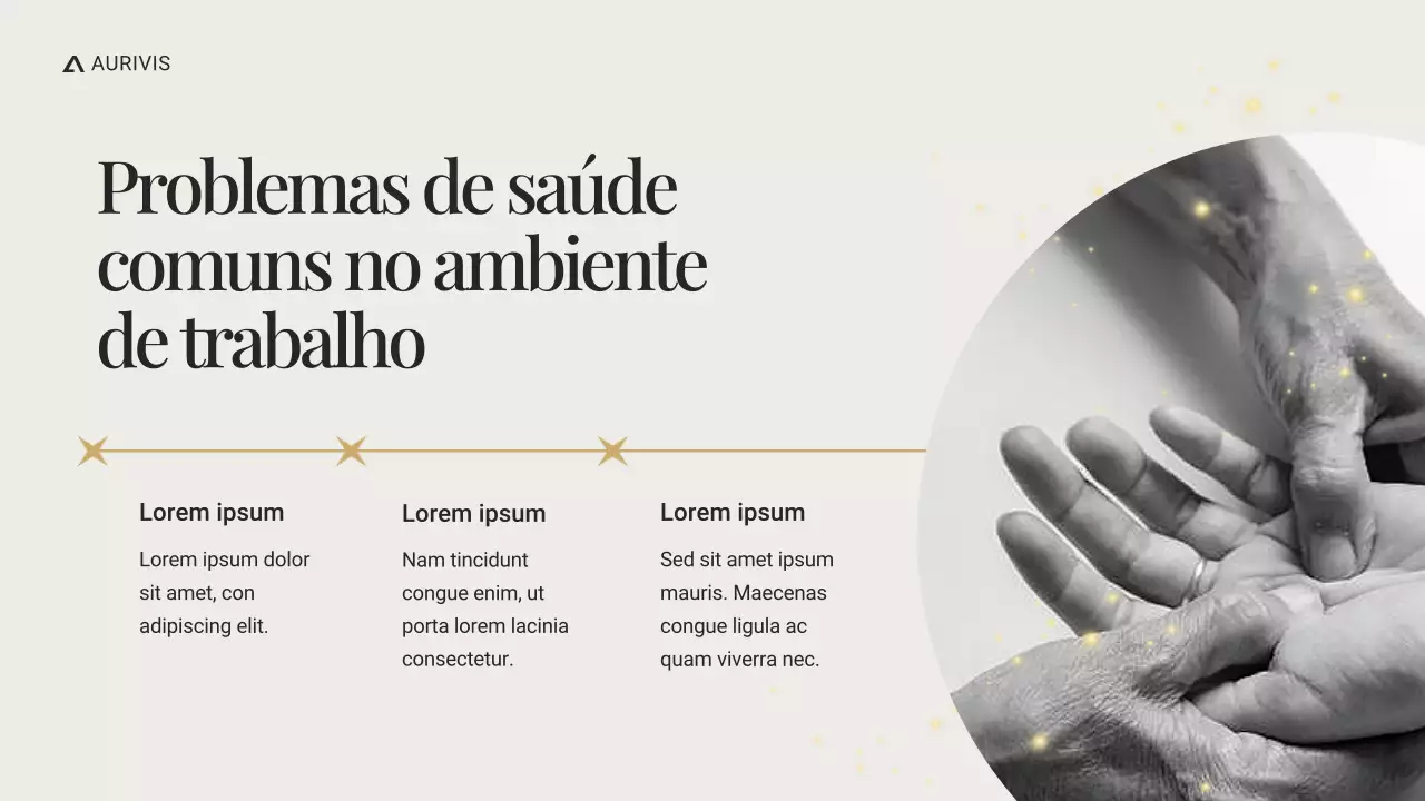 Apresentação de Gestão de RH Moderna em Preto