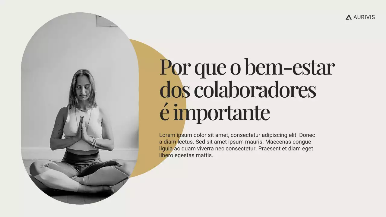 Apresentação de Gestão de RH Moderna em Preto