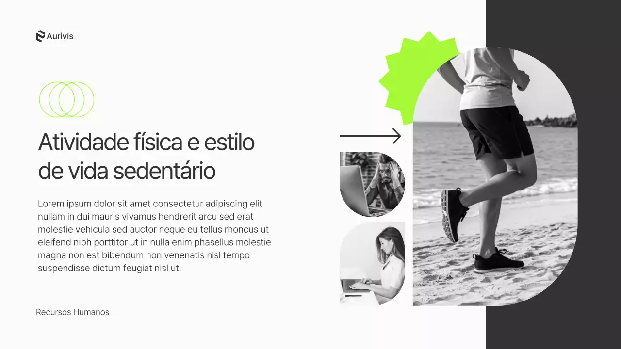 Apresentação do anúncio do Green Modern Wellness