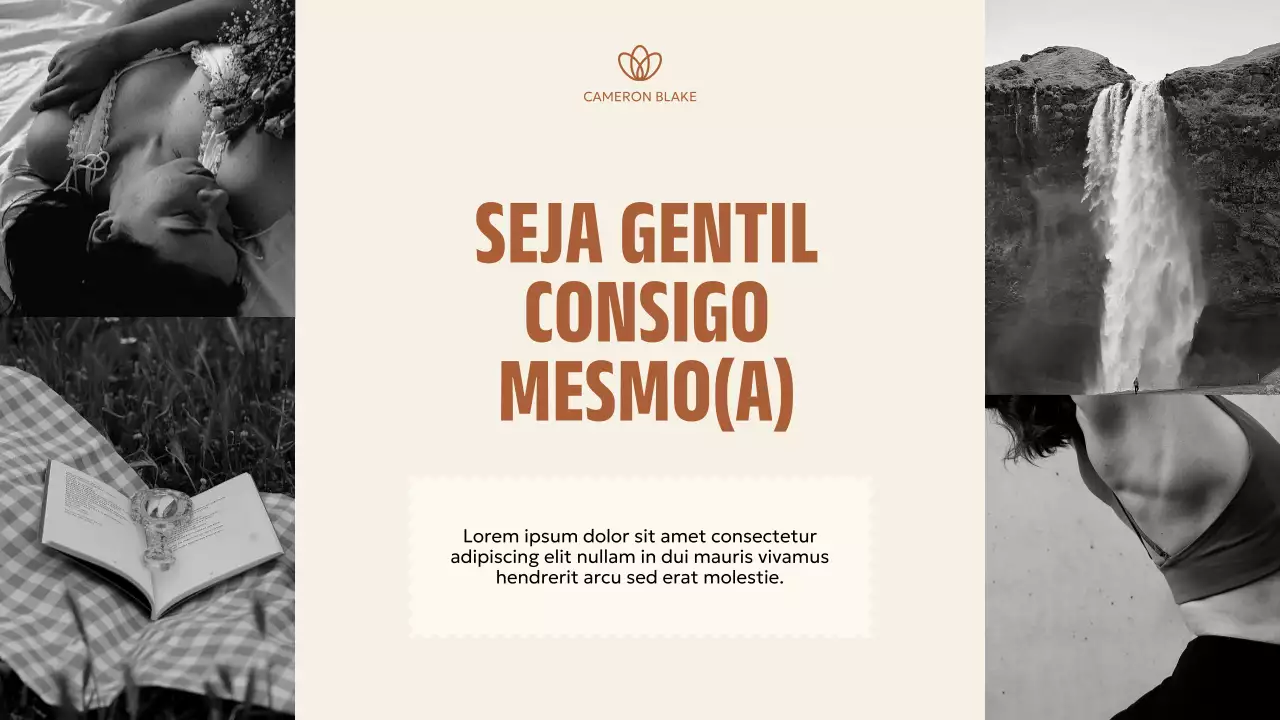 Apresentação Brown Minimal Wellness