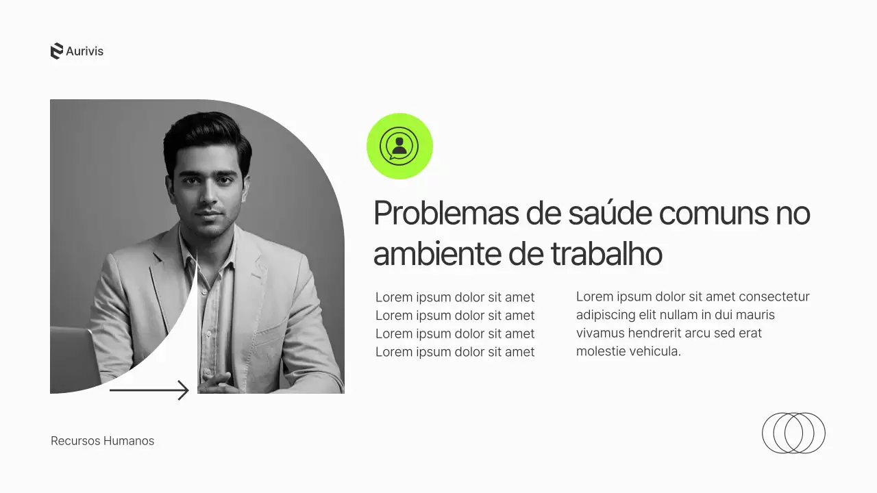 Apresentação do anúncio do Green Modern Wellness