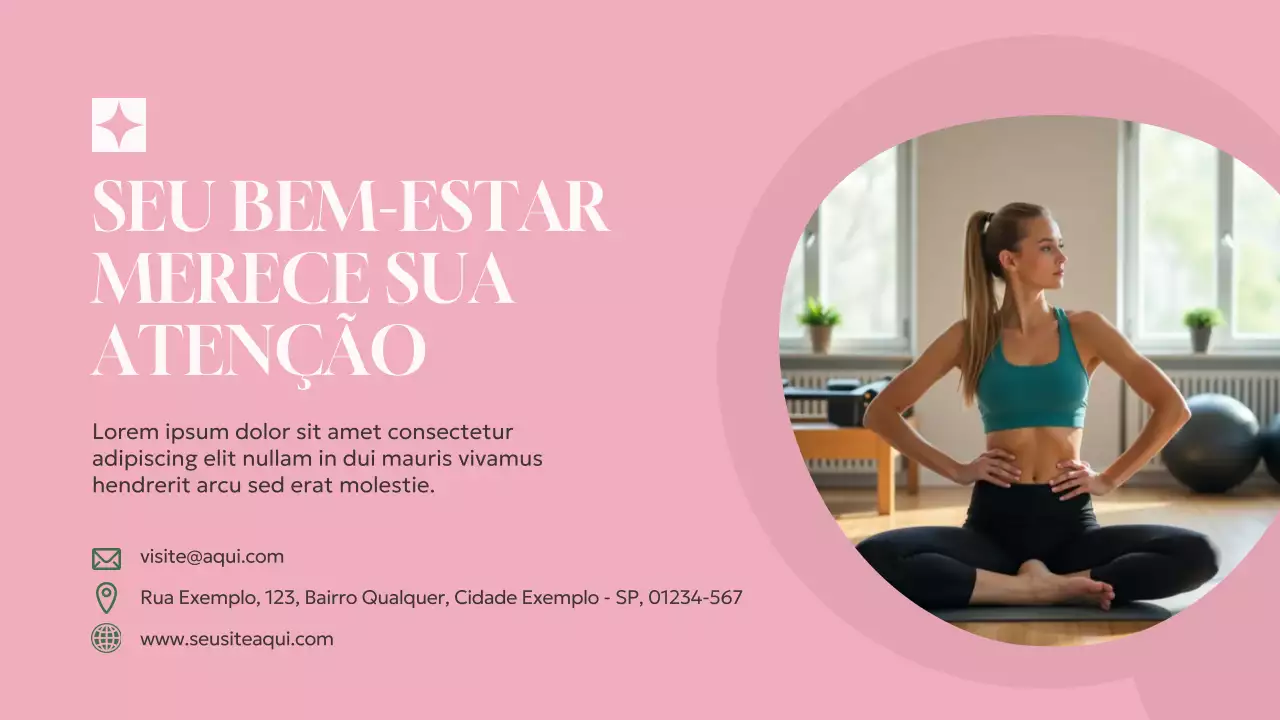Apresentação do Guia de Bem-Estar Minimalista Rosa