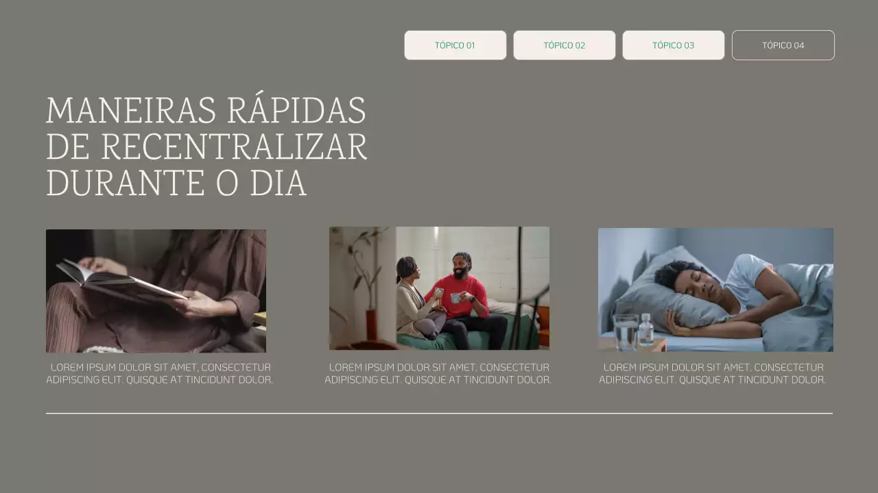 Apresentação do Guia de Bem-Estar Minimalista Azul