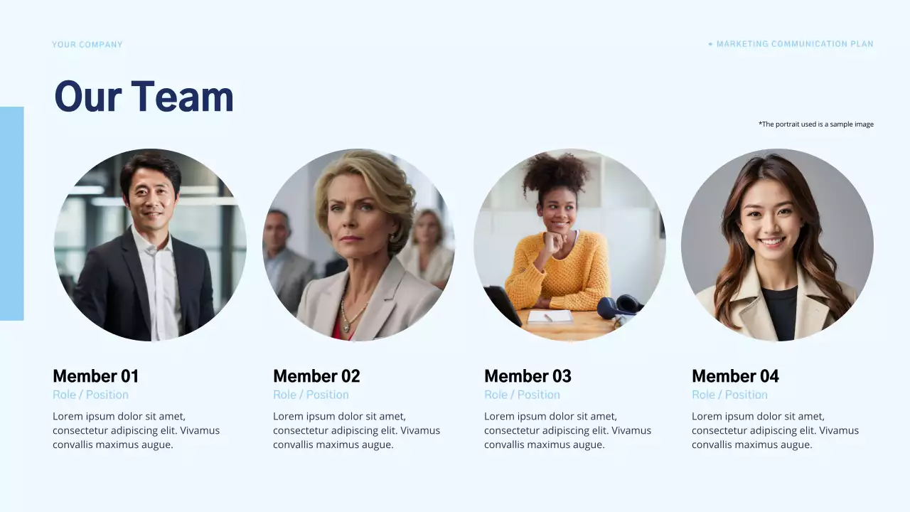 Blue Modern Marketing Plan Presentation