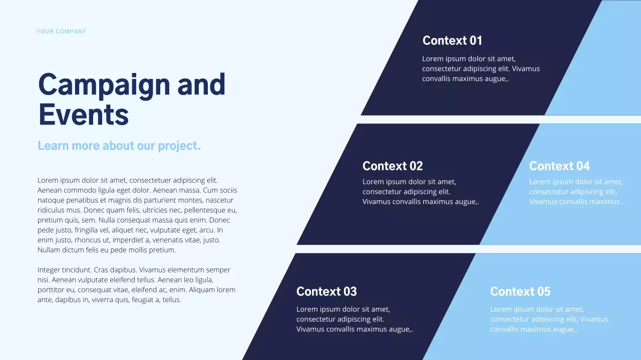 Blue Modern Marketing Plan Presentation