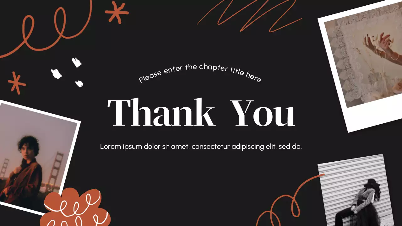 Orange Modern Social Media Campaign Report Presentation