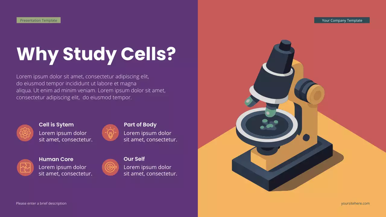 Teal Modern Isometric Biology Lecture Presentation