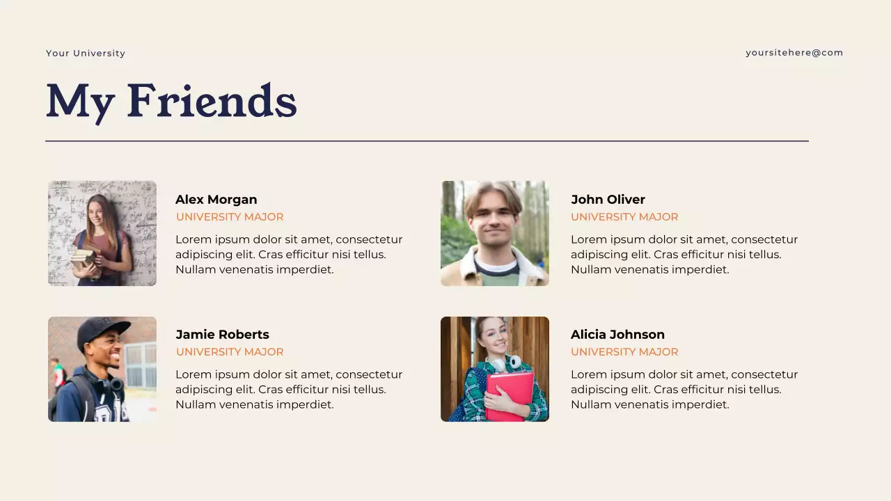 Navy Modern Class Introduction Presentation