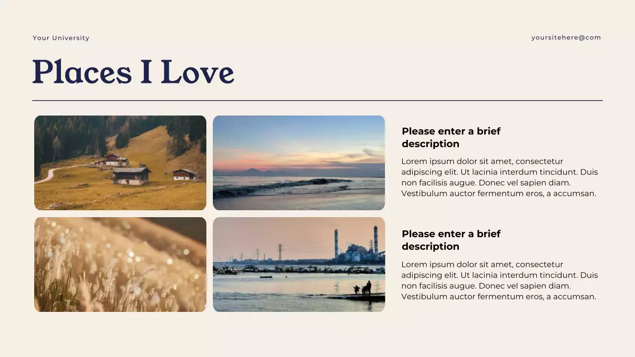 Navy Modern Class Introduction Presentation