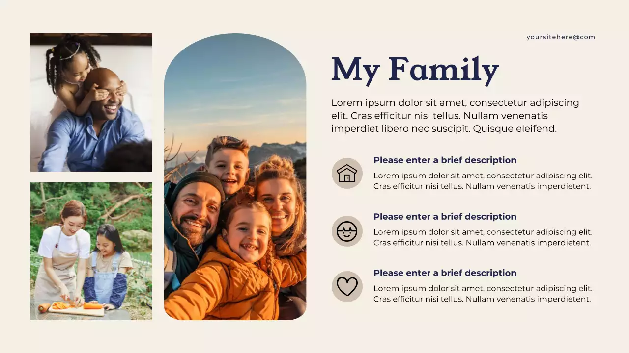 Navy Modern Class Introduction Presentation