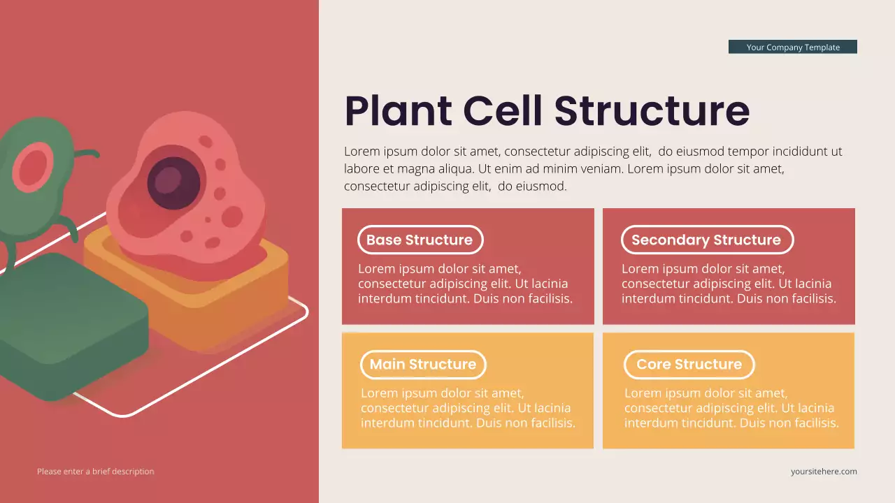 Teal Modern Isometric Biology Lecture Presentation