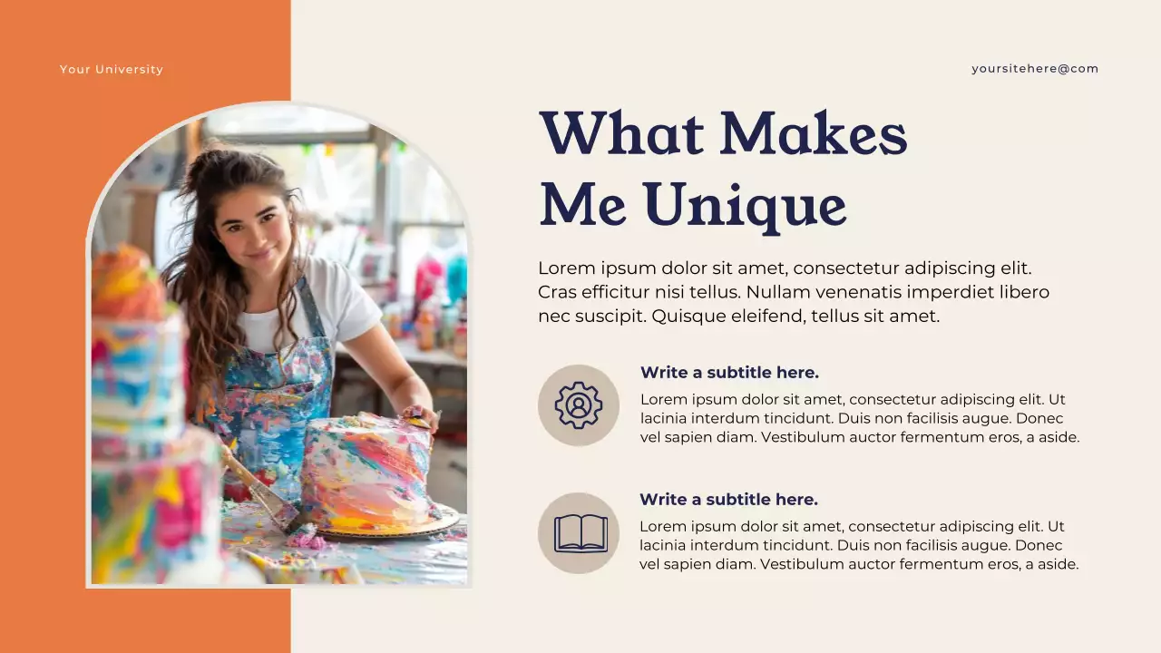 Navy Modern Class Introduction Presentation