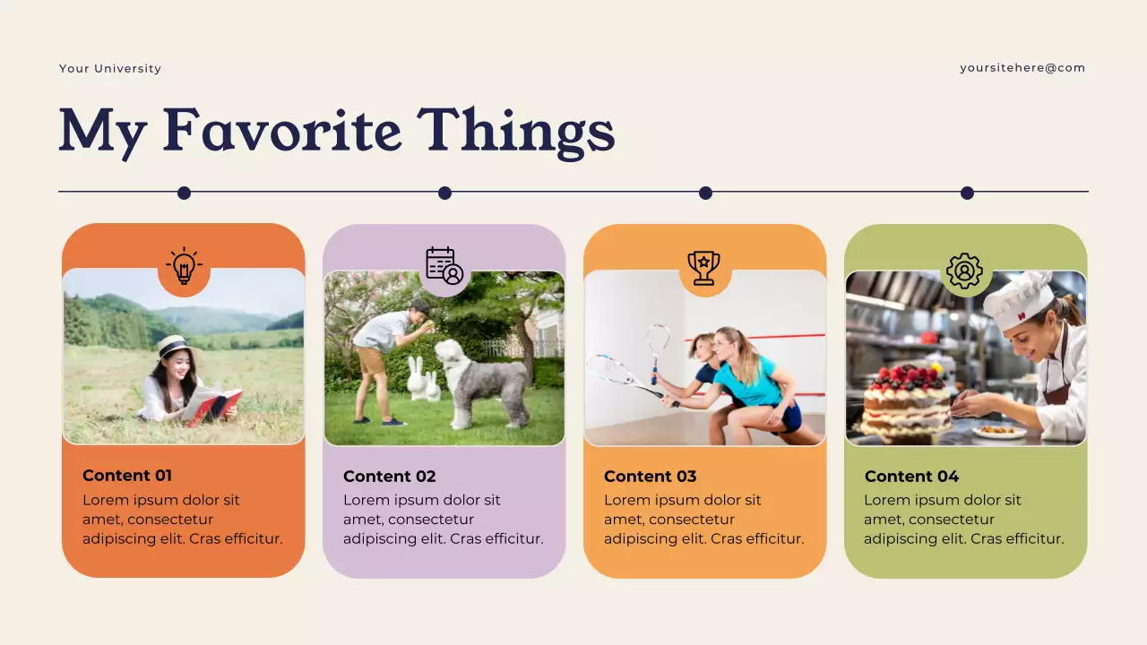 Navy Modern Class Introduction Presentation