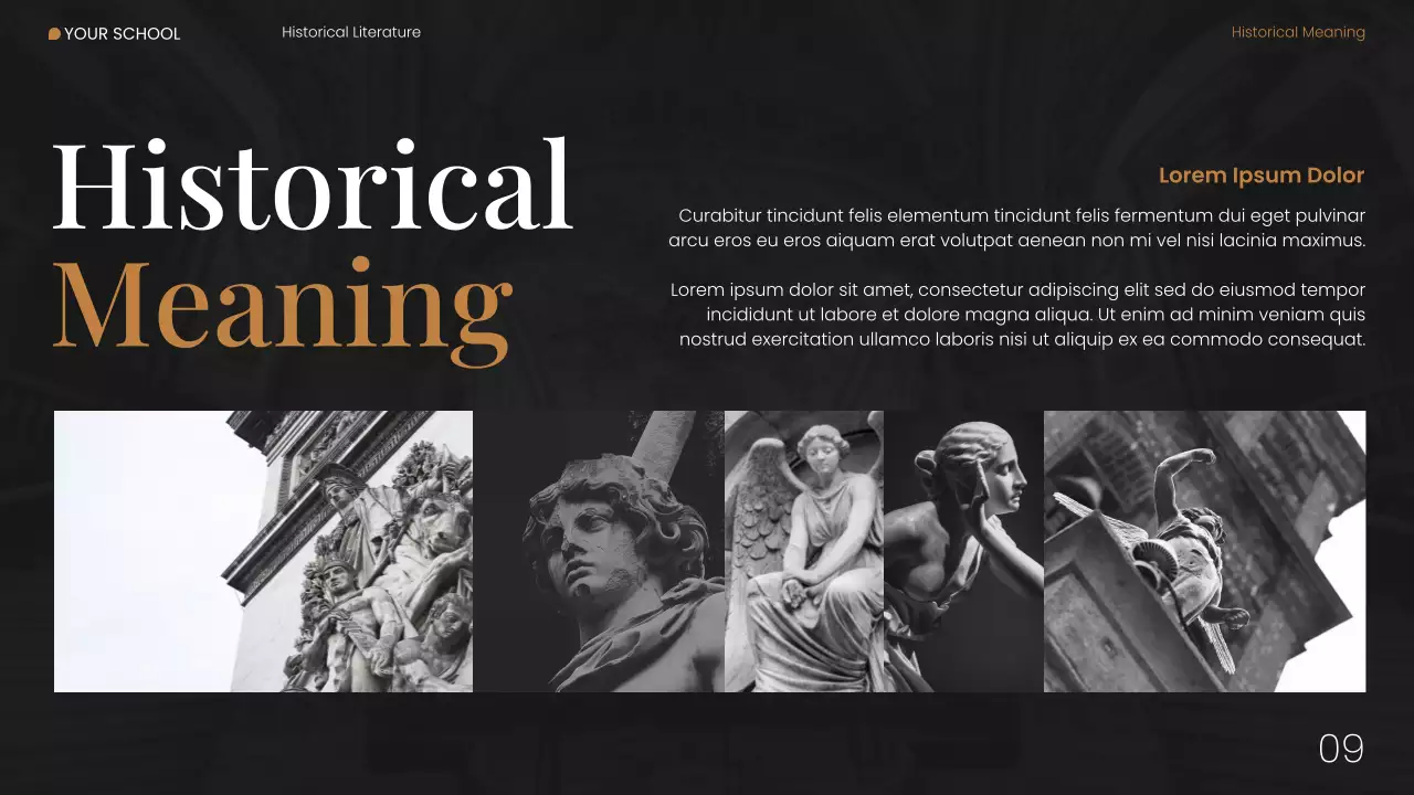 Black Modern Historical Literature Web Presentation