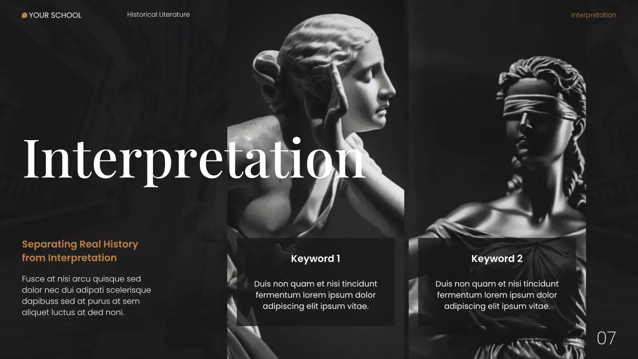 Black Modern Historical Literature Web Presentation