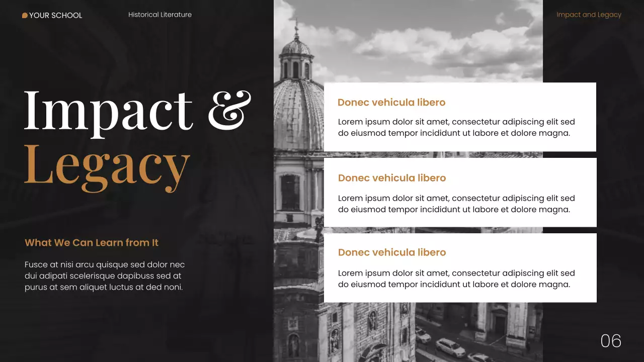 Black Modern Historical Literature Web Presentation