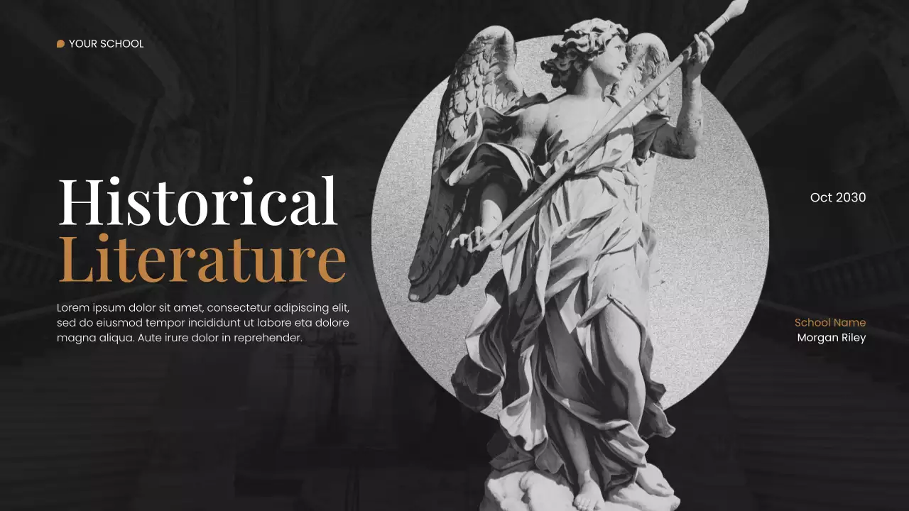 Black Modern Historical Literature Web Presentation