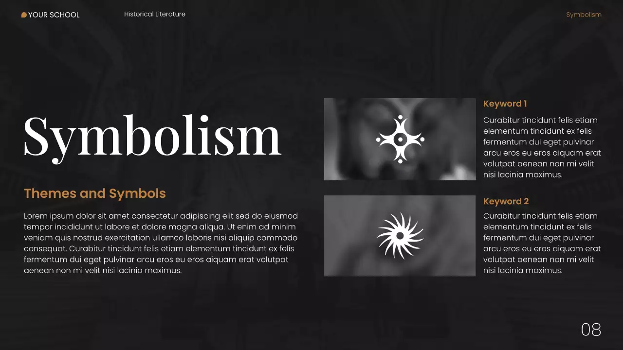 Black Modern Historical Literature Web Presentation