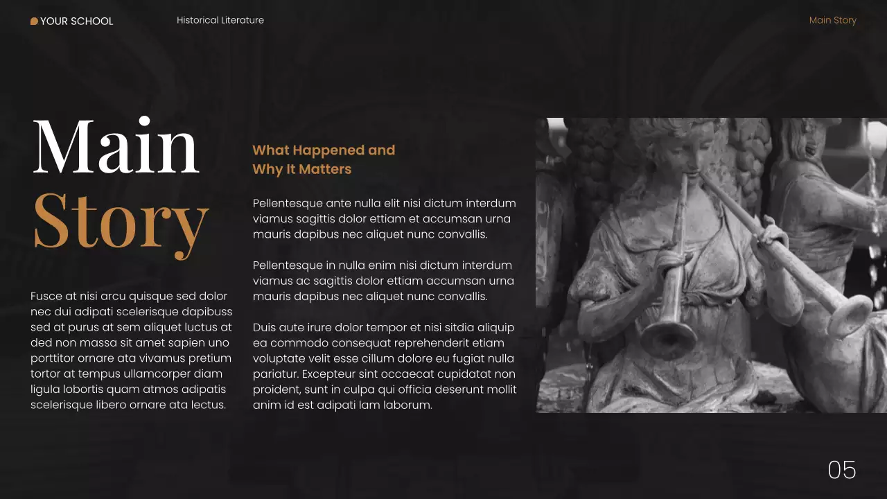 Black Modern Historical Literature Web Presentation